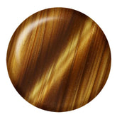 IBD Sunlit Magnetic Gel swatch with rich bronze base and radiant yellow-gold shimmer magnetic pattern.